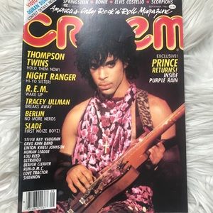 Creem Vintage Prince September 1984 Magazine